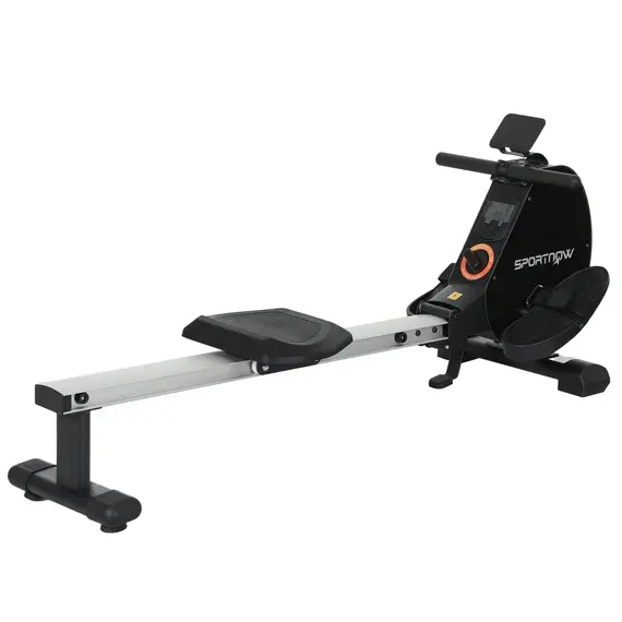 Buy Folding Magnetic Rowing Machine, with 16-Level Adjustable Resistance, Black
