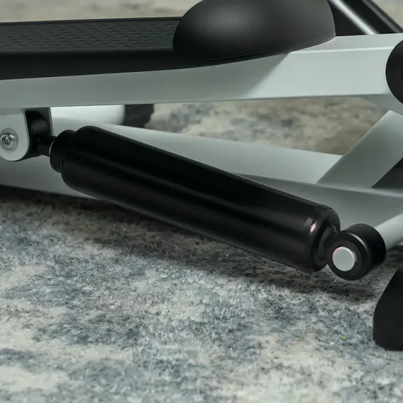 Buy Mini Stepper, Compact Step Machine Exerciser for Home Workout with LCD Monitor and Non-Slip Pedals, White, 9 image