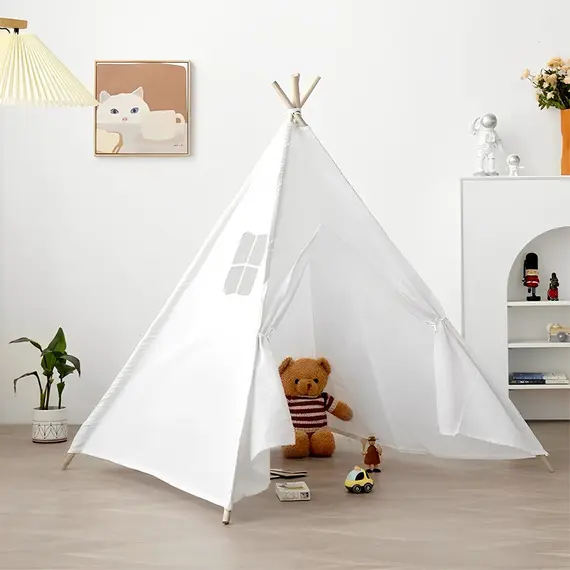 Buy Children Indian Tent Teepee Kids Indoor Play House, 2 image