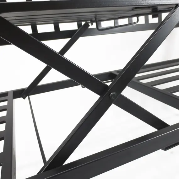 Buy Outsunny Metal Bench W/Table,  150Lx53Wx95H cm, 8 image