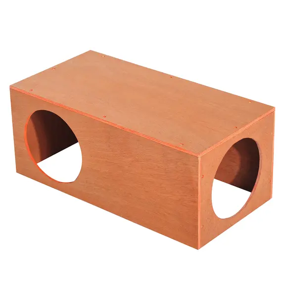 Buy Outdoor Rabbit Hideaway Shelter Indoor Cat Tunnel Garden Kitty Box House Pet Home Run Play Cage Waterproof 60Lx30Wx25H(cm)