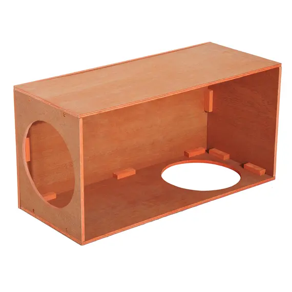 Buy Outdoor Rabbit Hideaway Shelter Indoor Cat Tunnel Garden Kitty Box House Pet Home Run Play Cage Waterproof 60Lx30Wx25H(cm), 7 image