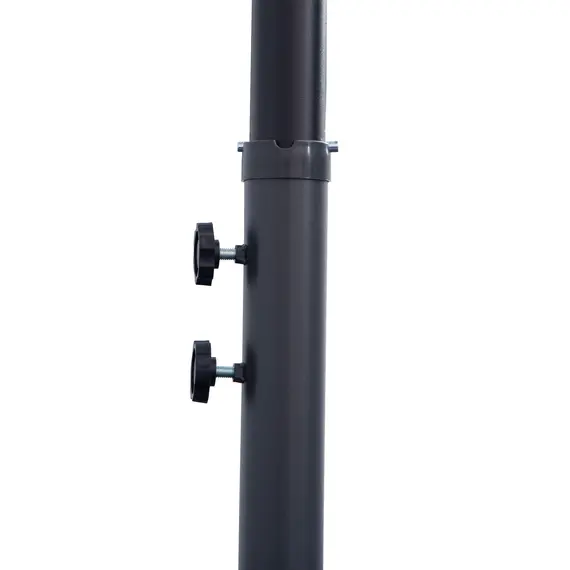 Buy 3(m) Cantilever Umbrella 18 Ribs & Vents Adjustable Angle for Patio Green, 7 image