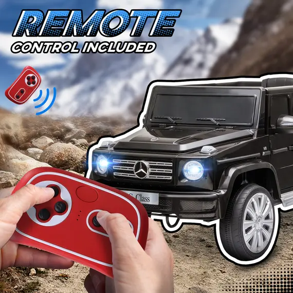 Buy Mercedes Benz G500 12V Kids Electric Ride On Car Toy w/ Remote Control, 7 image