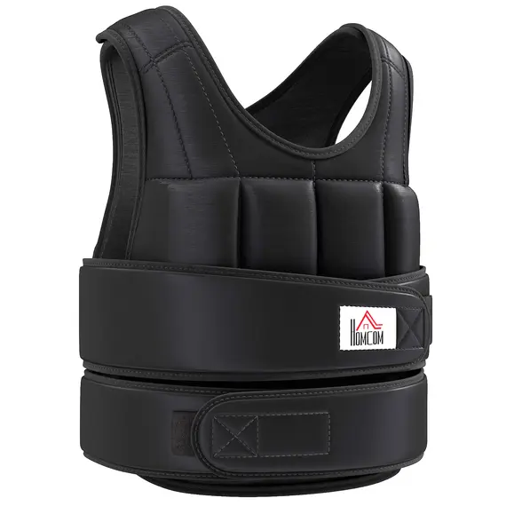 Buy 10kg Weighted Vest, Adjustable Running Weight Vest with 38 Weight Bags for Men or Women Cardio Exercise, Black