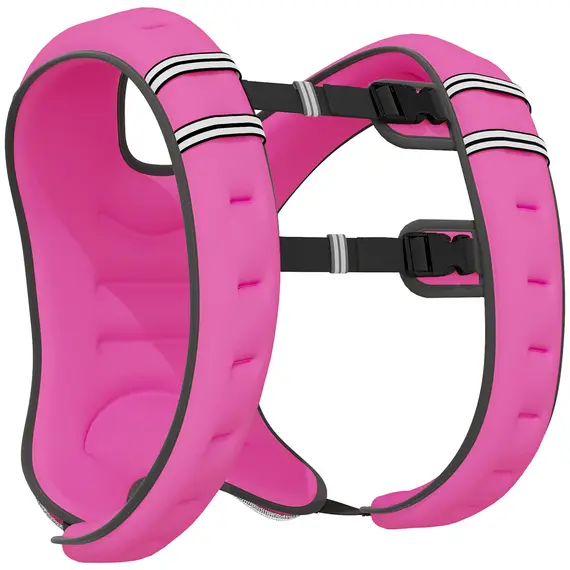 Buy 8KG Weighted Vest, Running Weight Vest with Adjustable Strap, Convenient Pocket and Reflective Strips for Men and Women
