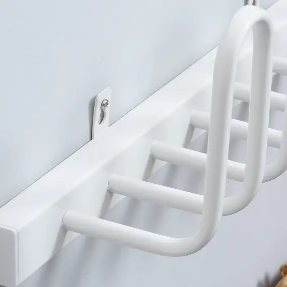 Buy 2 Pairs Electric Shoe Dryer, Wall Mounted Shoe Warmers with Constant Temperature for Boots, Leather Shoes, Socks, White, 9 image