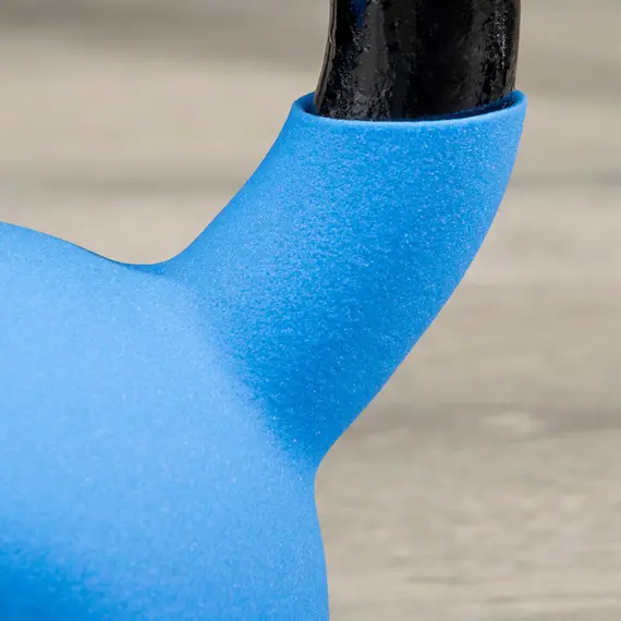 Buy HOMCOM Kettlebell, 8kg Kettle Bell with Non-Slip Handle for Home Gym Weight Lifting and Strength Training, Blue, 7 image
