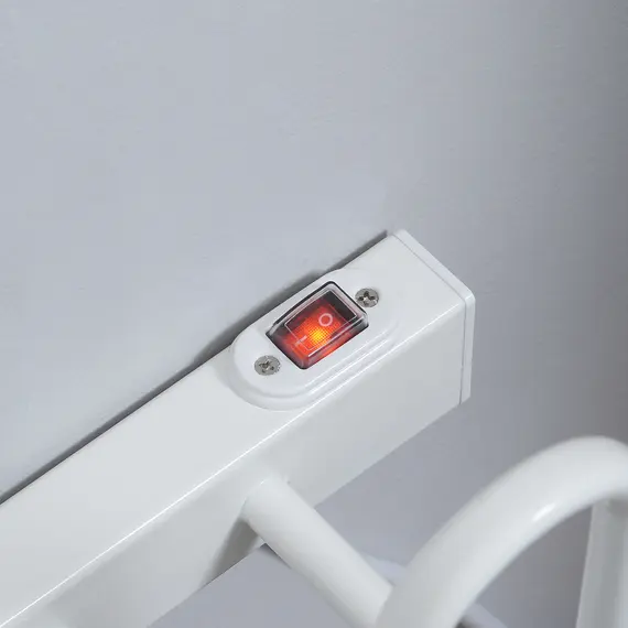 Buy 2 Pairs Electric Shoe Dryer, Wall Mounted Shoe Warmers with Constant Temperature for Boots, Leather Shoes, Socks, White, 8 image