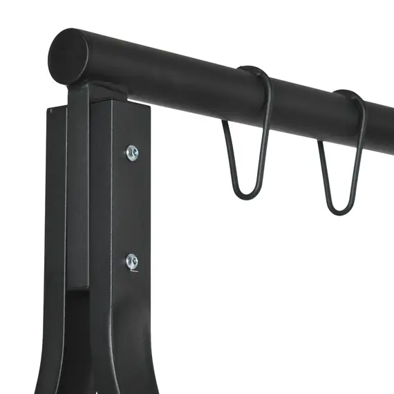 Buy Steel Frame Multi-Swing Seat Frame - Black, 8 image