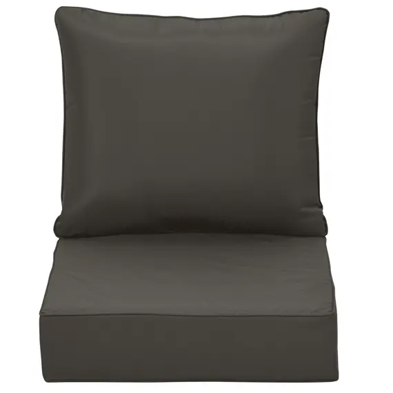 Buy Outsunny Outdoor Seat and Back Cushion Set Patio Deep Seating Chair Replacement Cushion, 8 image