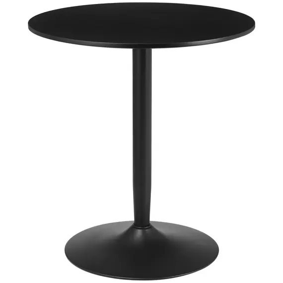 Buy 75H x 70cm Two-Person Minimalistic Dining Table - Black