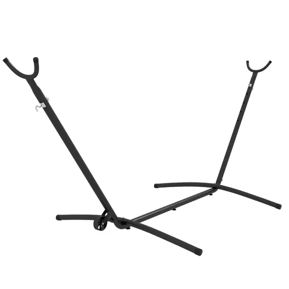 Buy 9.5ft Hammock Stand, Portable Hammock with Wheels, Adjustable Hammock Net Stand with Carry Bag, for String-style, Brazilian-style, Flat-style, Rope-style Hammocks, Black