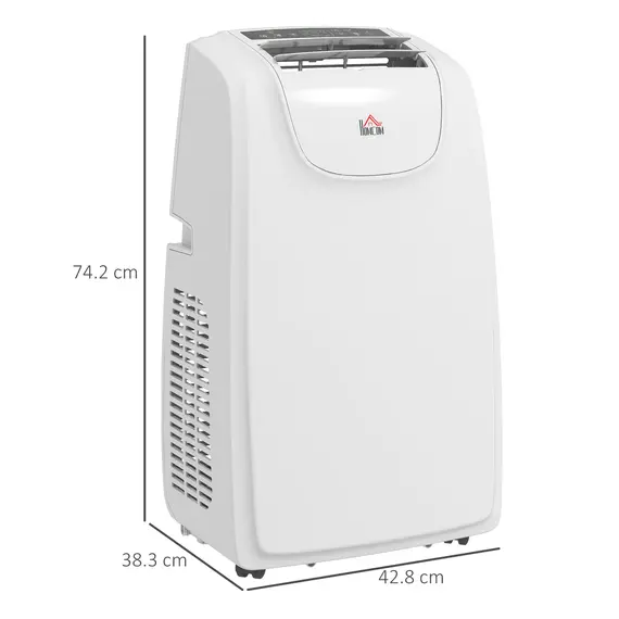Buy HOMCOM 12,000 BTU Multi-Mode Mobile Air Conditioner - White, 3 image