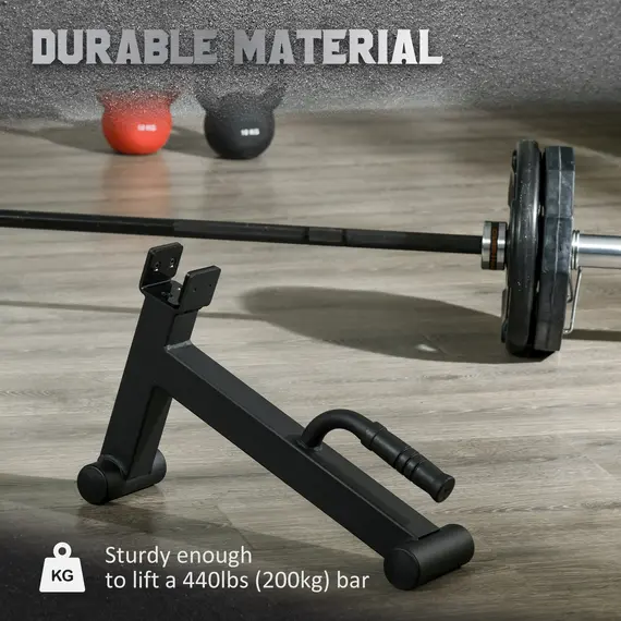 Buy SPORTNOW 120cm Curl Bar and Barbell Set, Barbell Bar for 5cm Weight Plates for Loading 200kg Weight Plates, for Home Gym Weight Training, 6 image
