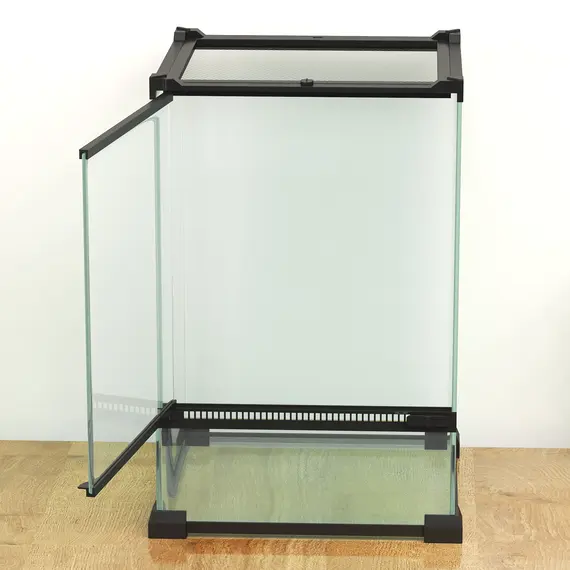 Buy 12L Vivarium for Lizards, Frogs, Snakes, Turtles, Tortoises w/ Anti-Escape Design, Ventilation, 9 image