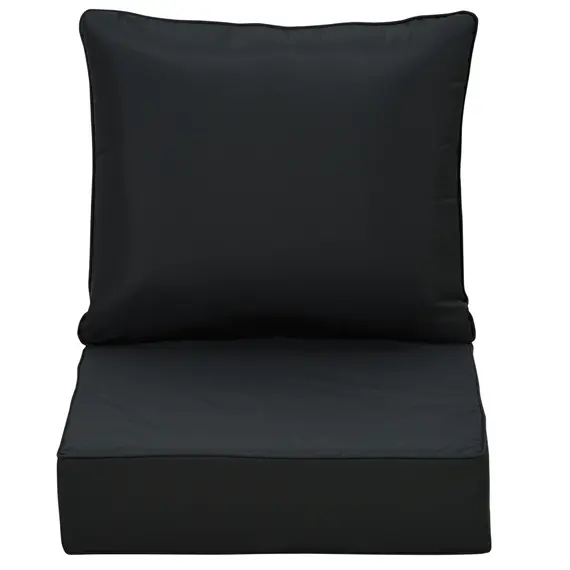 Buy 4 Pcs Outdoor Seat and Back Cushion Set Patio Deep Seating Chair Replacement Cushion, 8 image
