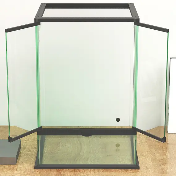 Buy 40L Vivarium for Lizards, Frogs, Snakes, Turtles, Tortoises w/ Anti-Escape Design, Ventilation, 9 image