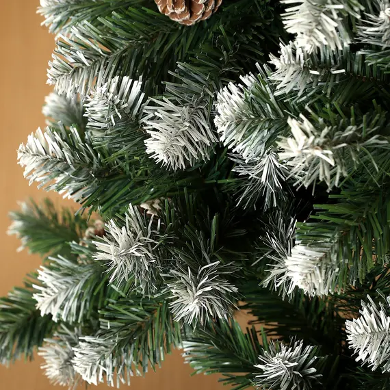 Buy 5ft Snow-Dipped Artificial Pine Christmas Tree, 9 image