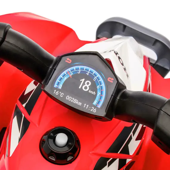 Buy Honda Licensed Kids Electric Quad Bike, 6V ATV Ride On for Ages 1.5-3 Years, Red, 9 image
