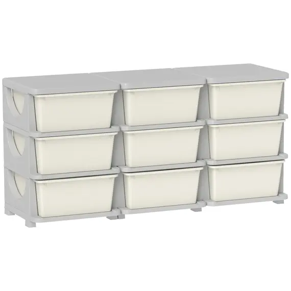 Buy Kids Storage Unit, with Nine Drawers - Cream