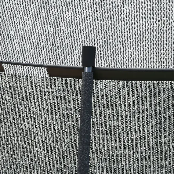 Buy 8ft Outdoor Trampoline with Enclosure Net, Spring Cover, Black, 9 image