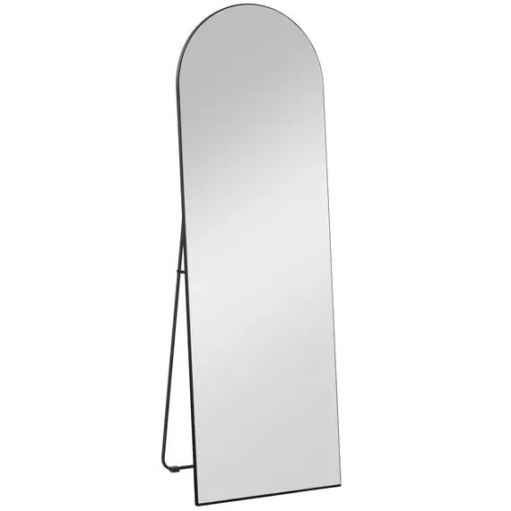 Buy 150cm Arched Full Length Mirror - Black
