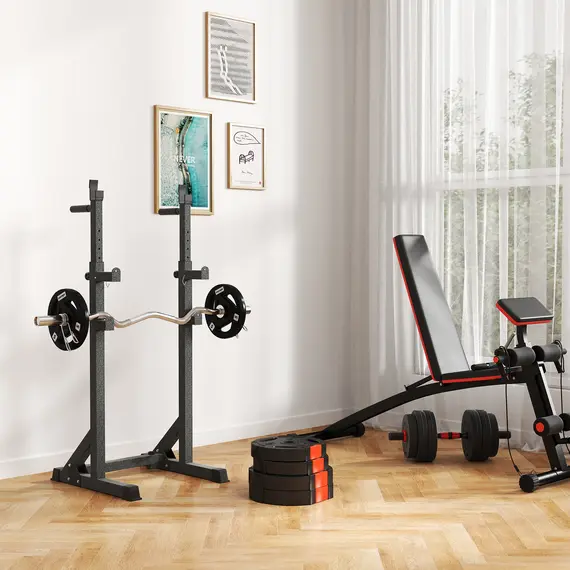 Buy Weight Plates Set, with Two 10kg and Two 5kg weights, Black, 8 image