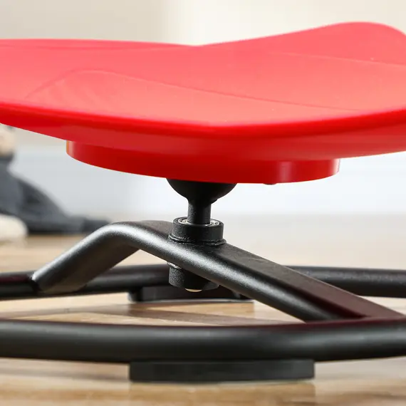 Buy Sensory Spinning Chair for Kids, for Coordination, Balance, Red, 7 image