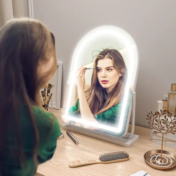 Buy 43 x 59cm LED Vanity Mirror - White, 9 image