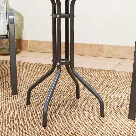 Buy Three-Piece Outdoor Garden Set - Light Grey, 9 image