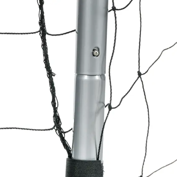 Buy 6ft x 4ft Football Goal, Set of 2 Football Net for Garden, Training Goal with Ground Stakes, Steel Frame, 7 image