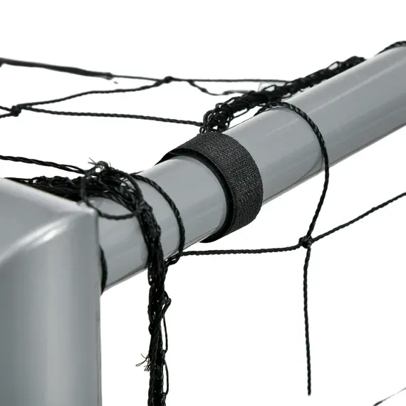 Buy 6ft x 4ft Football Goal, Set of 2 Football Net for Garden, Training Goal with Ground Stakes, Steel Frame, 5 image