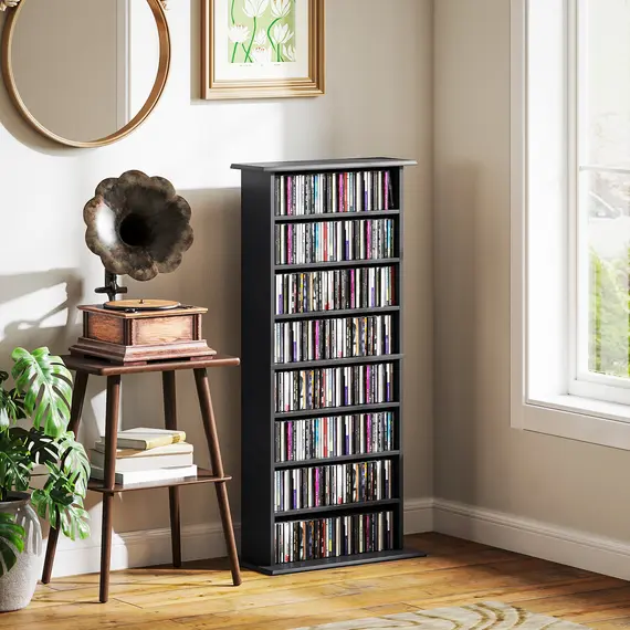 Buy 360 CD Storage Unit - Black, 2 image