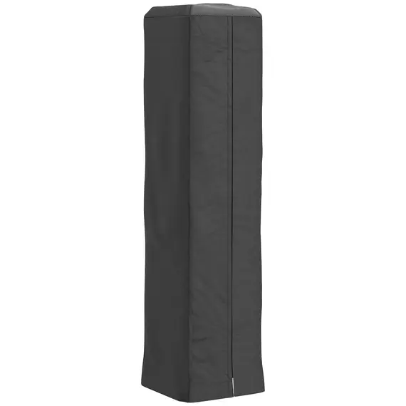 Buy Outsunny Heavy Duty Gas Pyramid Patio Heater Cover, Full Length Outdoor Heater Cover Protector, UPF 30+ Oxford Fabric with Zipper, Black
