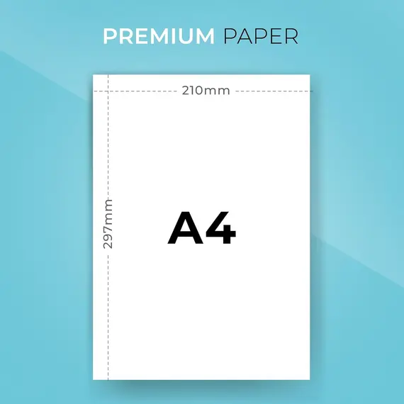 Buy A4 Printer Paper - 500 Sheets, White A4 Paper, Compatible with Inkjet, Laser Printers & Copiers, Multipurpose, Ideal for Home and Office Printing (1 Reams), 3 image