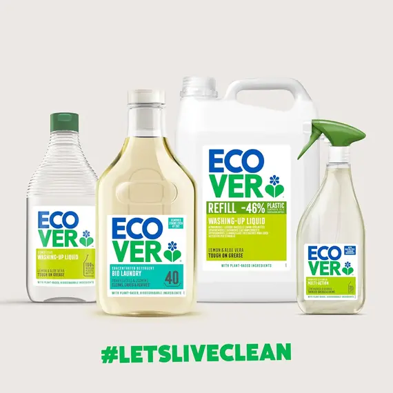 Buy Ecover Washing Up Liquid Refill, Lemon & Aloe Vera, 5L Visit the Ecover Store, 8 image