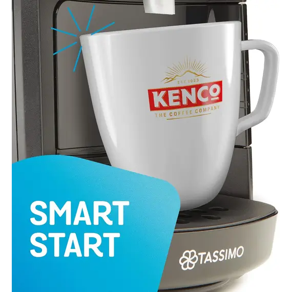 Buy Tassimo by Bosch Suny 'Special Edition' Pod Coffee Machine, TAS3102GB, Black | Compatible with 50 Different Beverages, INTELLIBREW technology, 0.8 Litres, 1300 Watt, Black, 6 image