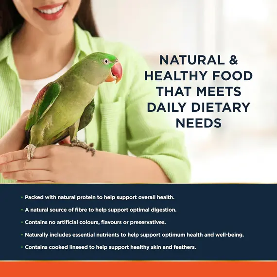 Buy Marriages - Parakeet and Cockatiel Food, Wholesome Bird Seed Mix (3kg) | Lovebird Food with Oats, Nyjer Seed, and Millet, Packed with Fibre and Protein, 5 image