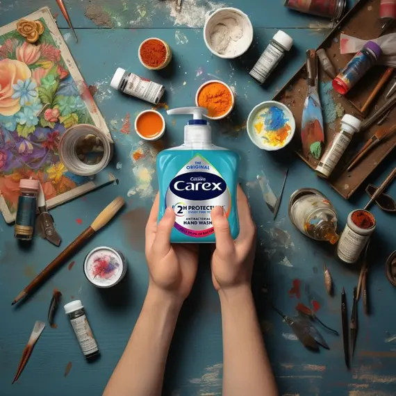Buy Carex Original Antibacterial Hand Wash, Clean & Protect Hands, Bulk Buy, Pack of 6 x 250 ml (Packaging may vary), 5 image