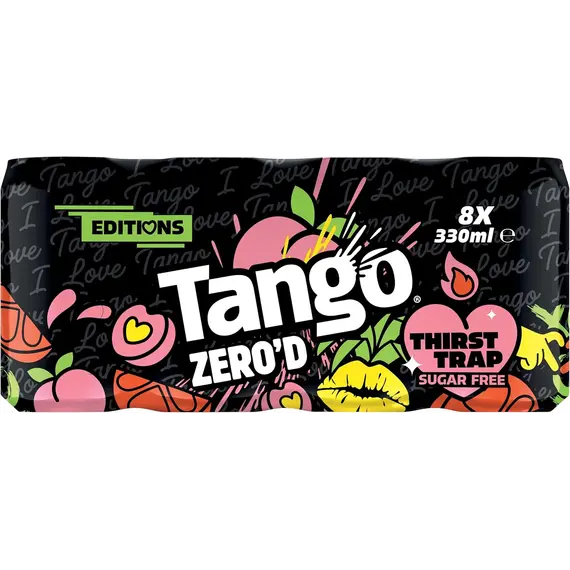 Buy Tango Zero'd Thirst Trap - Peach & Pineapple | 330ml | Can| 8 Pack, 5 image