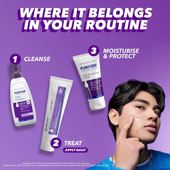 Buy Acnecide Face Gel 5% Benzoyl Peroxide 15g, 7 image