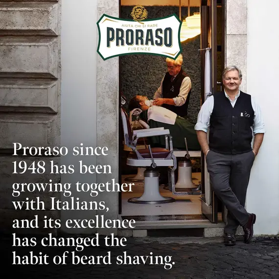 Buy Proraso Shaving Foam, 300ml, Refreshing and Toning Shaving Foam with Eucalyptus Oil and Menthol, Made in Italy, Green (Pack of 2), 7 image