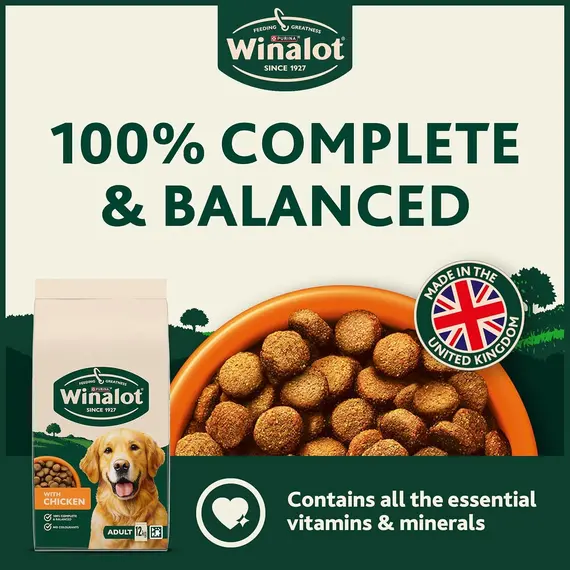 Buy WINALOT Adult Chicken Dry Dog Food 12kg, 5 image