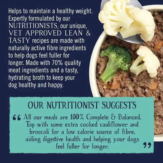 Buy Butcher's Complete Wet Tray Adult Dog Food Lean & Tasty Pack 12x150g | Complete & Balanced - British & Irish Farmed - High Quality Protetin - Contains Chicken, Beef & Turkey Recipes, 6 image