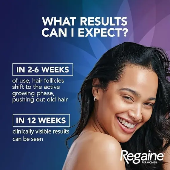 Buy Regaine for Women 5% Minoxidil Extra Strength Scalp Foam for Hair Regrowth (2x 73ml), Scientifically Proven to Help Stop and Reverse Hereditary Female Hair Loss, Revitalise Hair Follicles, 5 image