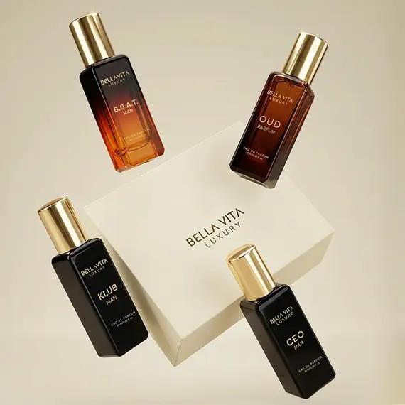 Buy BellaVita Luxury Men's Perfume Gift Set | 4 x 20 ml | Perfume for Men, 12 image
