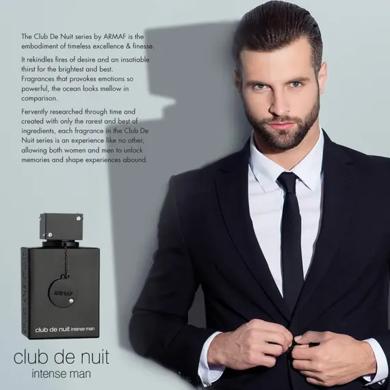 Buy ARMAF Club De Nuit Intense Eau de Toilette for Men, 105 ml (Pack of 1), 4 image
