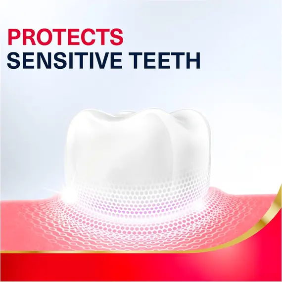 Buy Corsodyl Gum+ Sensitivity Whitening Toothpaste, Gum Care, 75 ml Fluoride whitening toothpaste, gum care, sensitivity relief, fresh breath, daily use, peppermint spearmint flavour, 4 image