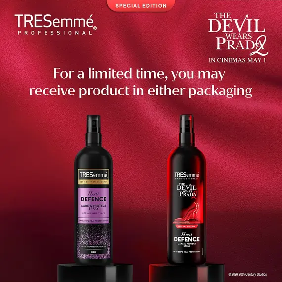 Buy TRESemme Devil Wears Prada 2 Special-Edition Heat Protect Heat Defence Spray Hair Spray up to 230°C* for all hair types 270 ml, 6 image